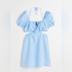 H&M cut-out mini dress